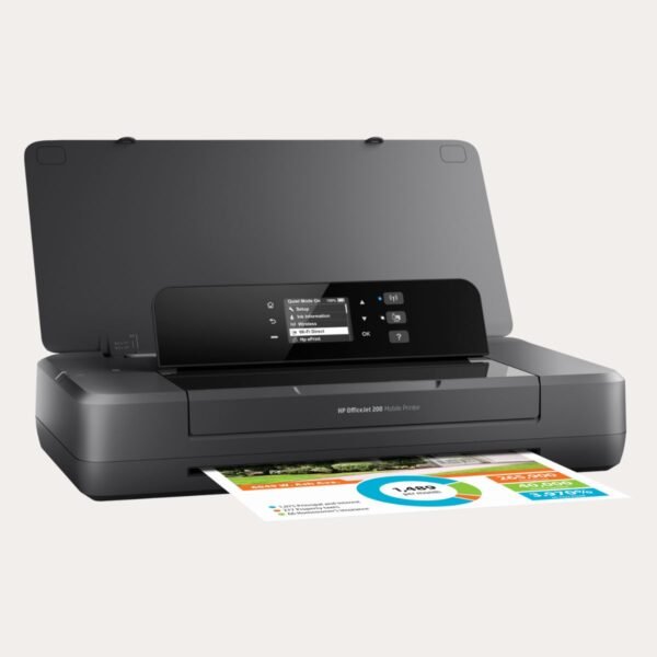 HP Home & Office 200 Portable Wireless Color Inkjet Printer - Image 3