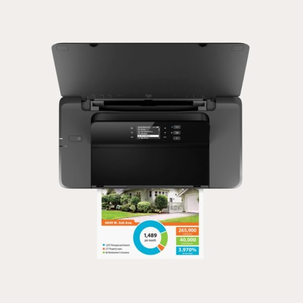 HP Home & Office 200 Portable Wireless Color Inkjet Printer - Image 4