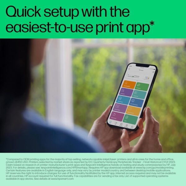 HP Deskjet 2820 WiFi Colour Printer - Image 4