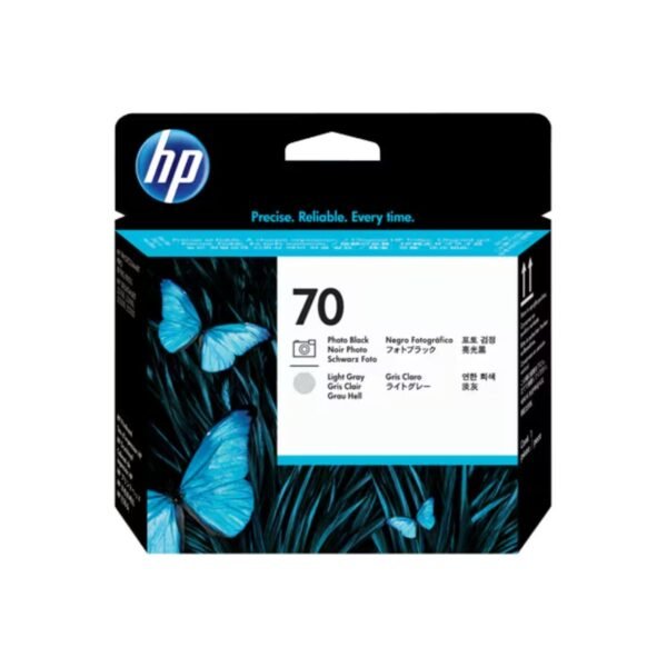 HP 70 Photo Black and Light Gray